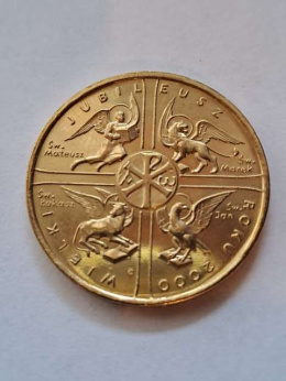 2 zł Wielki Jubileusz 2000 r