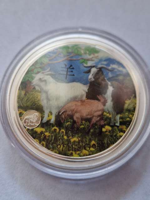 Australia 1 Dolar Rok Kozy 2015 r Lunar