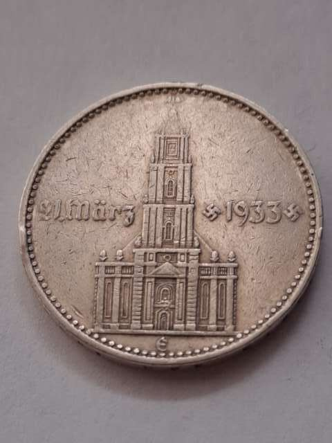 Niemcy 2 Marki Kościół III Rzesza 1934 r E