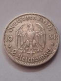 Niemcy 2 Marki Kościół III Rzesza 1934 r D