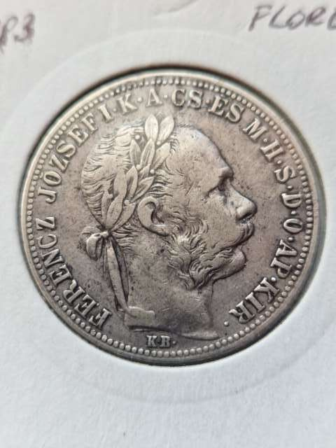 Węgry 1 Forint Franciszek Józef I 1883 r