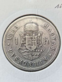 Węgry 1 Forint Franciszek Józef I 1883 r