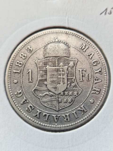 Węgry 1 Forint Franciszek Józef I 1883 r