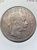 Węgry 1 Forint Franciszek Józef I 1880 r
