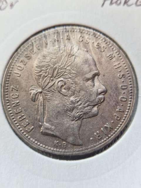 Węgry 1 Forint Franciszek Józef I 1880 r