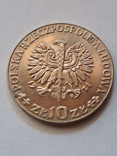 10 zł FAO Chleb dla Świata 1971 r próba