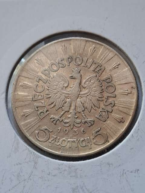 5 zł Józef Piłsudski 1936 r