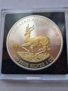 Gabon 1000 Franków Skocznik Antylopi 2022 r