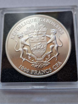 Gabon 1000 Franków Skocznik Antylopi 2022 r