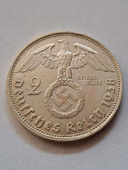Niemcy 2 Marki Hindenburg 1938 r B