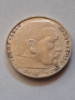 Niemcy 2 Marki Hindenburg 1937 r A