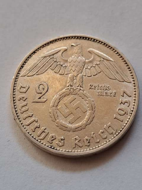 Niemcy 2 Marki Hindenburg 1937 r A