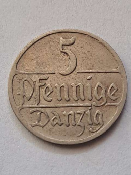 WMG 5 Fenigów 1928 r