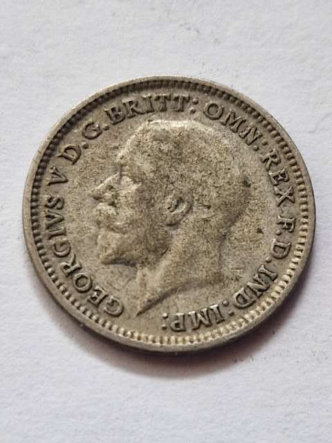 Wielka Brytania 3 Pensy Jerzy V 1931 r