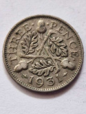 Wielka Brytania 3 Pensy Jerzy V 1931 r