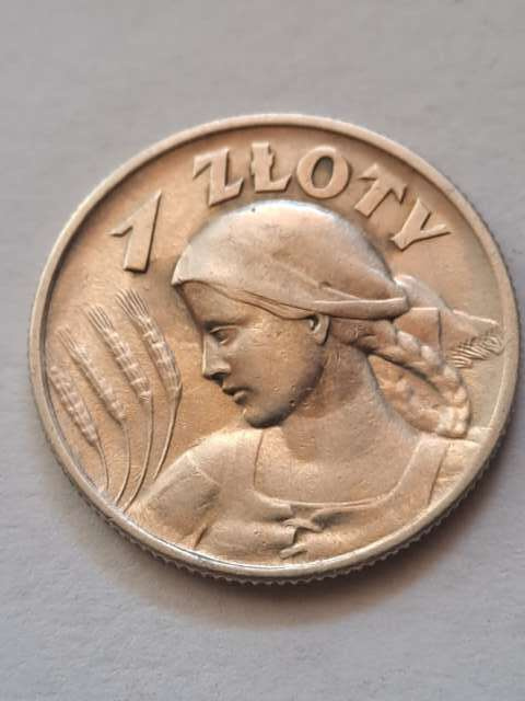 1 zł Żniwiarka 1925 r