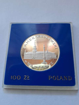 100 zł Zamek Królewski w Warszawie 1975 r