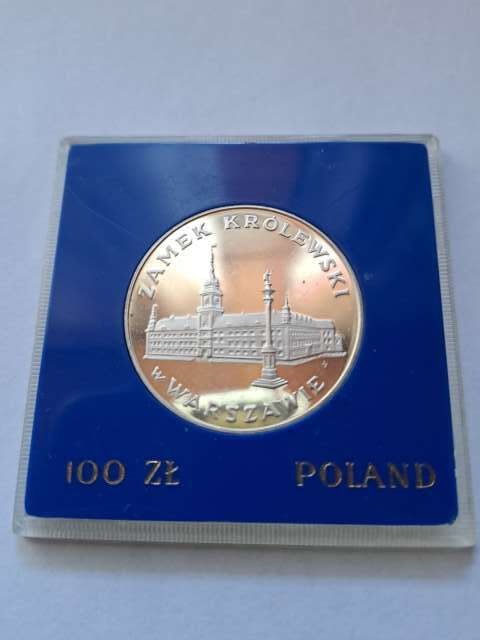 100 zł Zamek Królewski w Warszawie 1975 r