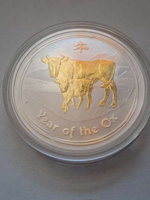 Australia 1 Dolar Rok Byka 2009 r