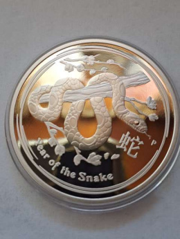 Australia 1 Dolar Rok Węża 2013 r lunar