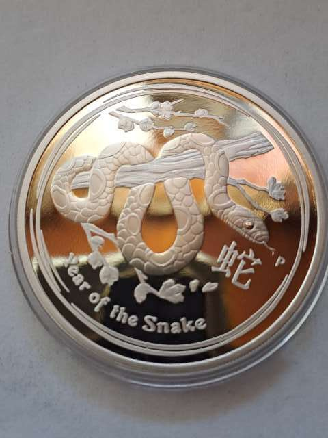 Australia 1 Dolar Rok Węża 2013 r lunar