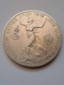Austria 5 Koron Franciszek Józef I 1848-1908 r