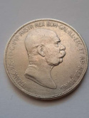 Austria 5 Koron Franciszek Józef I 1848-1908 r