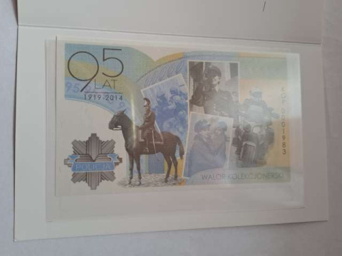 Walor Kolekcjonerski 95 Lat powstania Policji