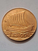 Estonia 1 Kroon 1990 r Restrike