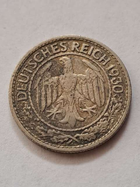 Niemcy 50 Pfenning 1930 r A