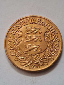 Estonia 1 Kroon 1990 r Restrike