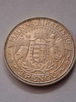 Wegry 2 Pengo Regencja 1938 r