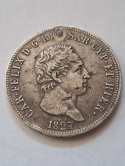 Sardynia 5 Lirów Karol Feliks 1827 r