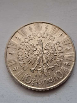 10 zł Józef Piłsudski 1937 r