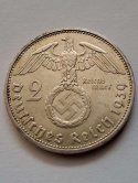Niemcy 2 Marki Hindenburg 1939 r F