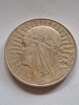 10 zł Głowa Kobiety 1933 r
