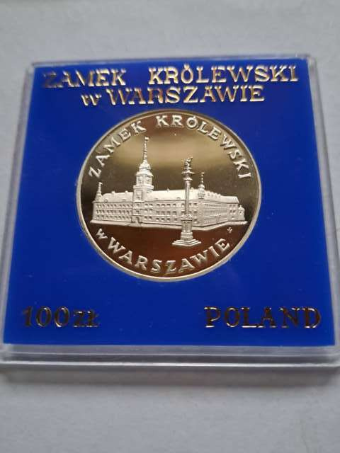 100 zł Zamek Królewski w Warszawie 1975 r