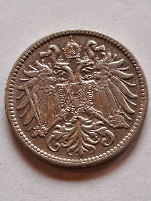 Austria 10 halerzy Franciszek Józef I 1909 r