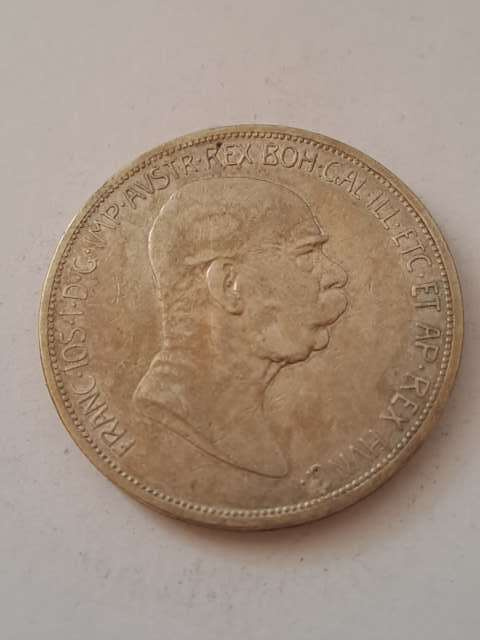 Austria 5 Koron Franciszek Józef I 1848-1908 r