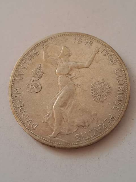 Austria 5 Koron Franciszek Józef I 1848-1908 r