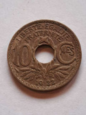 Francja 10 Centimes 1922 r