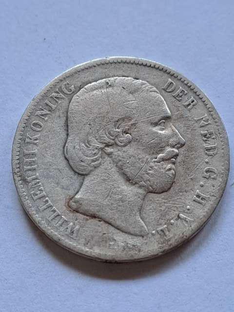 Holandia 1 Gulden Wilhelm III 1865 r