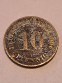 Niemcy 10 Pfenning 1906 r