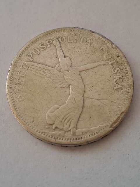 5 zł Nike 1928 r znak