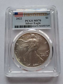 USA Dollar Liberty 2022 r PCGS MS70