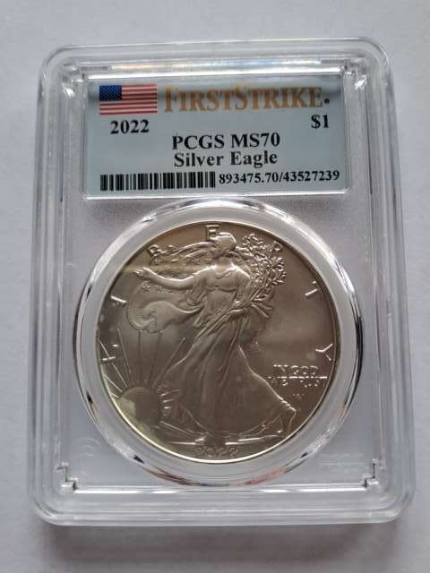 USA Dollar Liberty 2022 r PCGS MS70