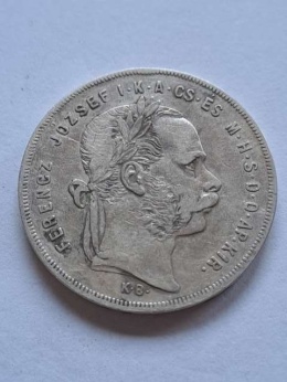Węgry 1 Forint Franciszek Józef I 1878 r
