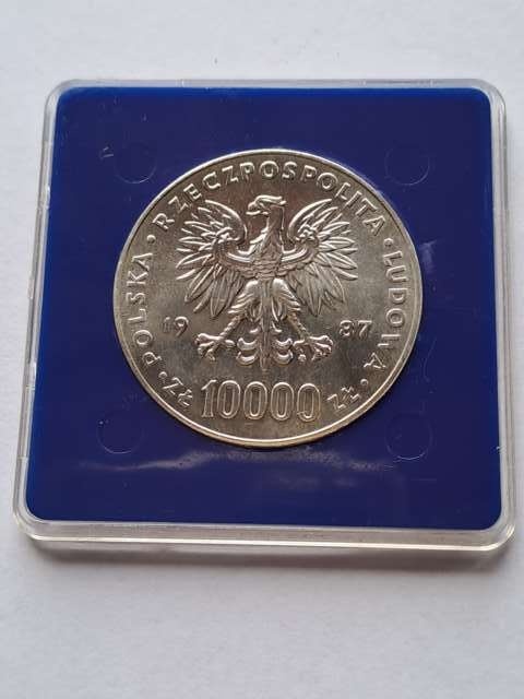 10 000 zł Jan Paweł II 1987 r
