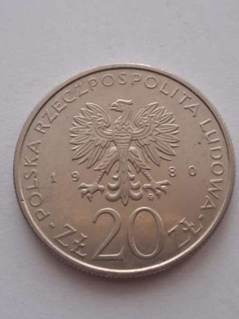 20 zł Igrzyska XXII Olimpiady 1980 r