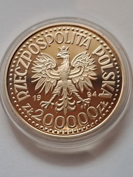 200 tys Zygmunt I Stary 1994 r półpostać